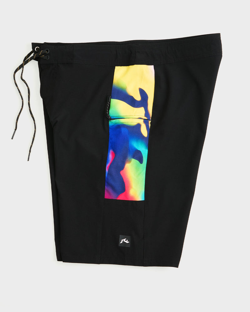 Boardshorts 20 Preto Rusty Solar Wind