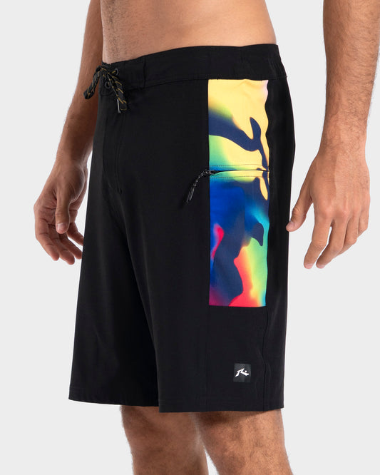 Boardshorts 20 Preto Rusty Solar Wind