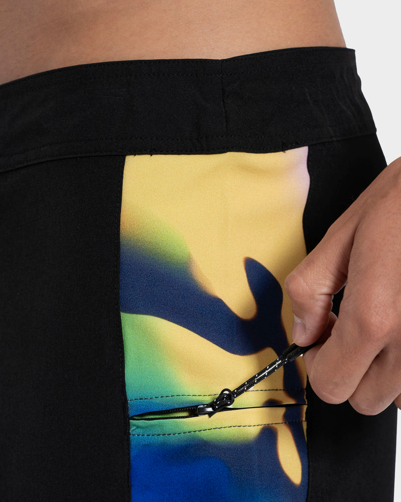 Boardshorts 20 Preto Rusty Solar Wind
