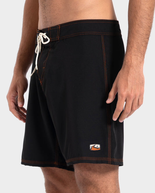 Boardshorts Preto Rusty Color Box 18