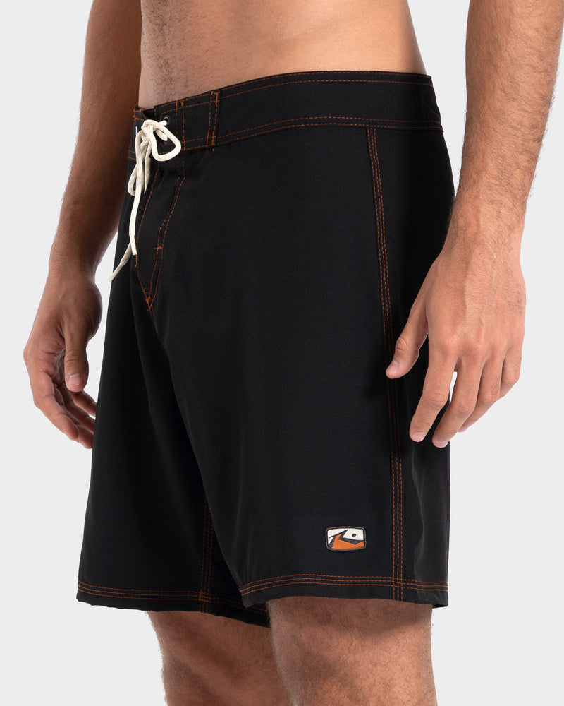 Boardshorts Preto Rusty Color Box 18