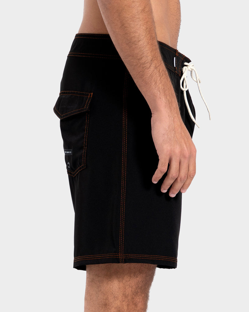 Boardshorts Preto Rusty Color Box 18