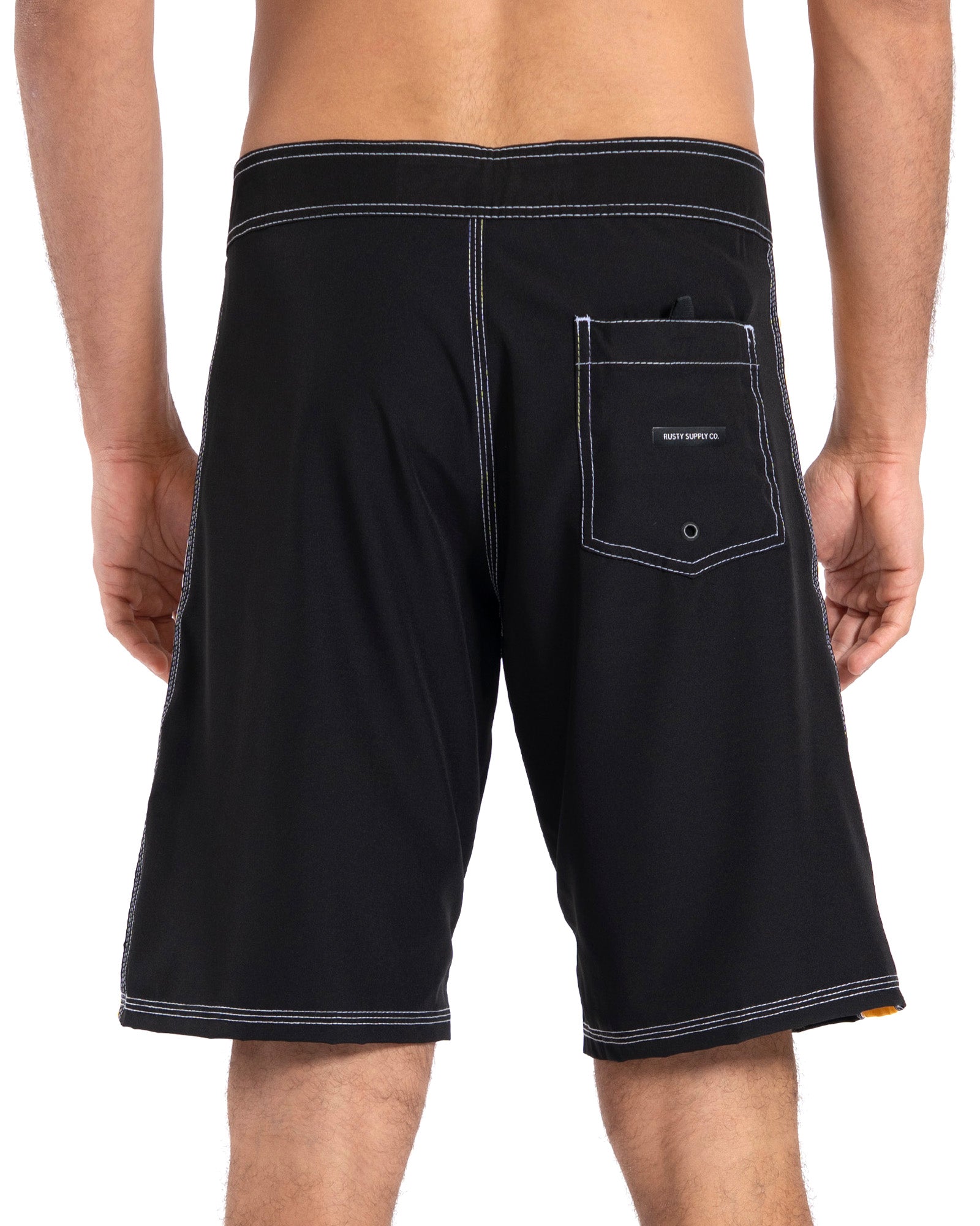 Boardshorts Preto Rusty Charger 21 - sem estoque – RustyBrasil