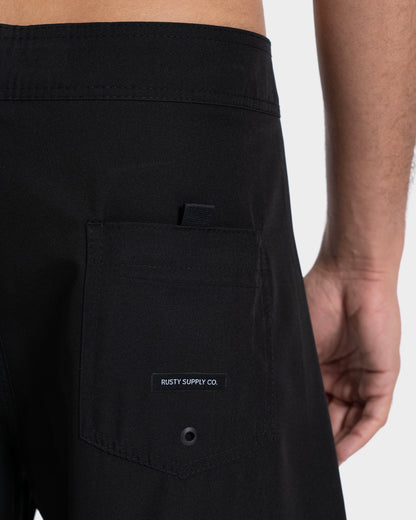 Boardshorts Preto Rusty Competition 21