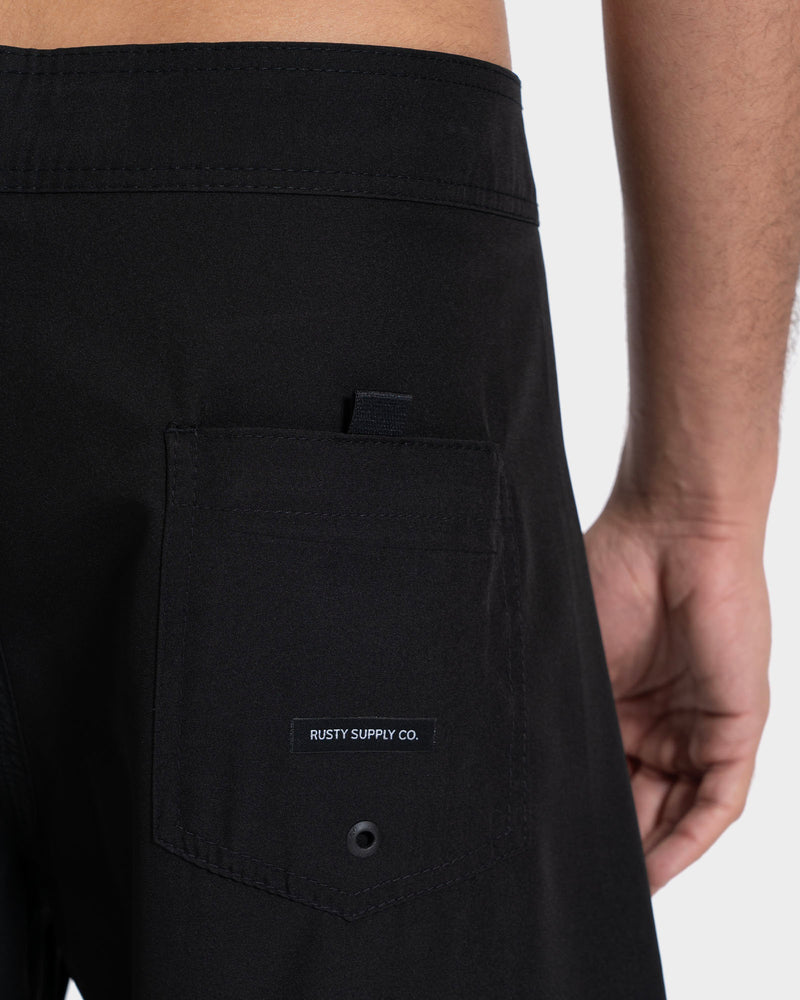 Boardshorts Preto Rusty Competition 21
