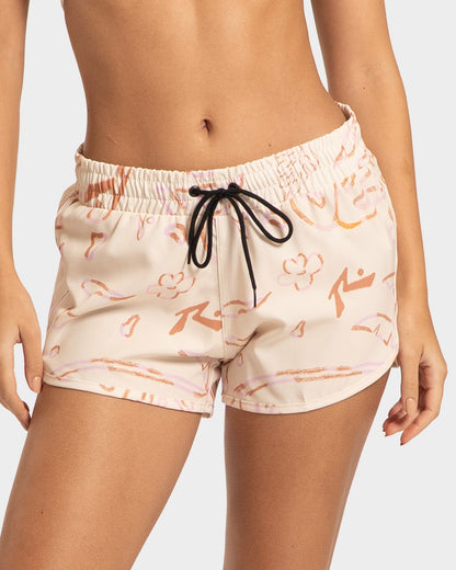Boardshorts Feminino Rusty Sun Kissed Estampado