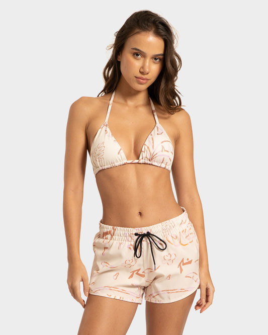 Boardshorts Feminino Rusty Sun Kissed Estampado