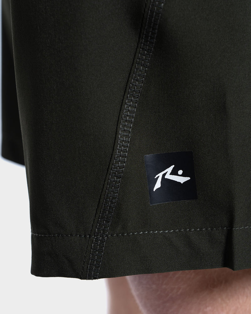 Boardshorts Importado Rusty Oliva 20” 4 Way Stretch com Zíper
