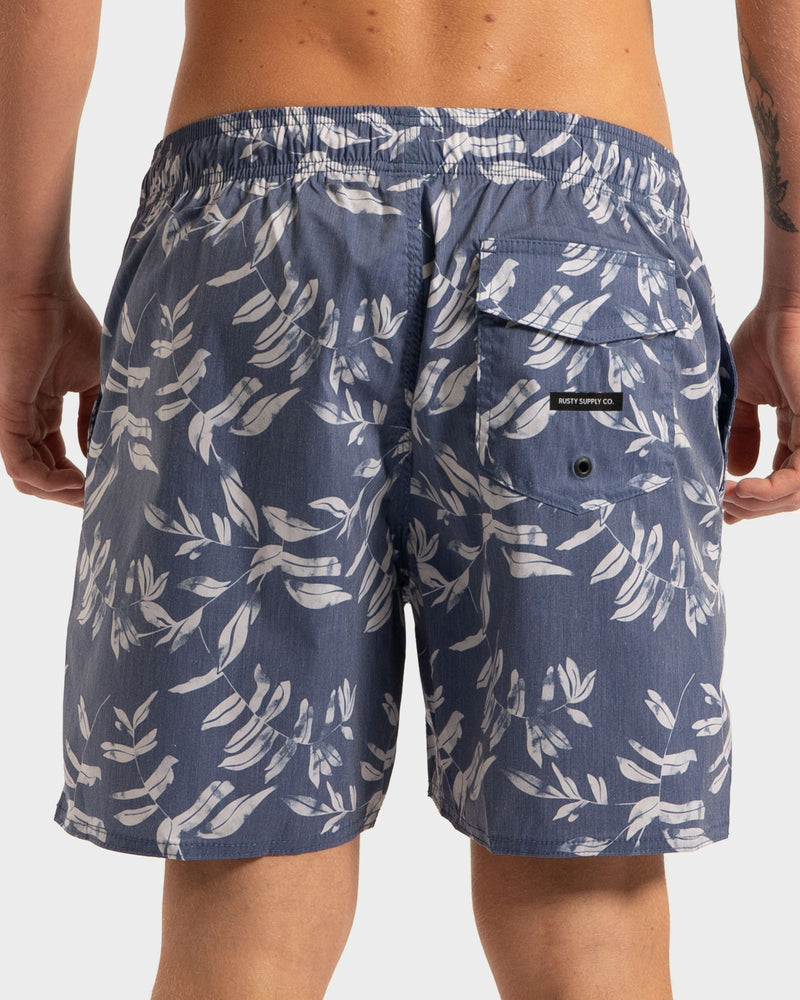 Shorts Rusty Aya Azul