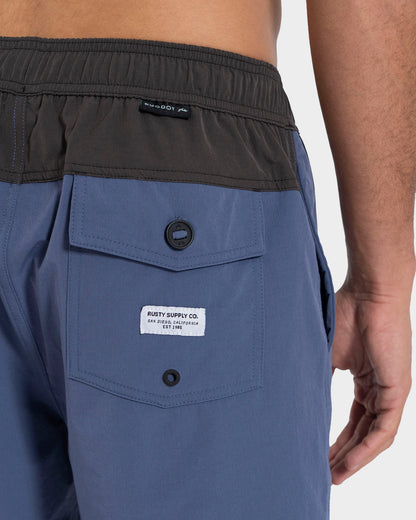 Shorts Azul Rusty Scales