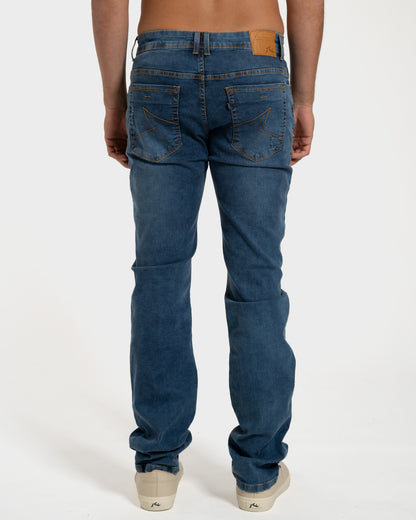 Calça Jeans Rusty Marmorizado Azul