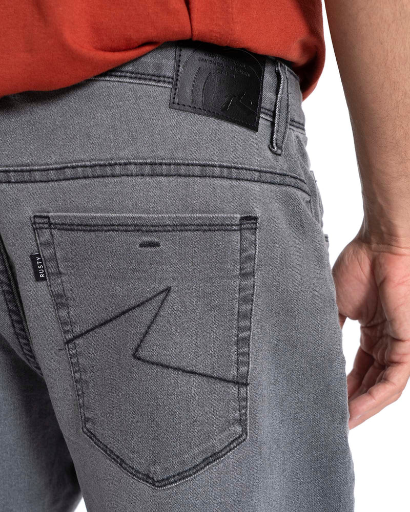 Calça Jeans Preta Rusty Scale