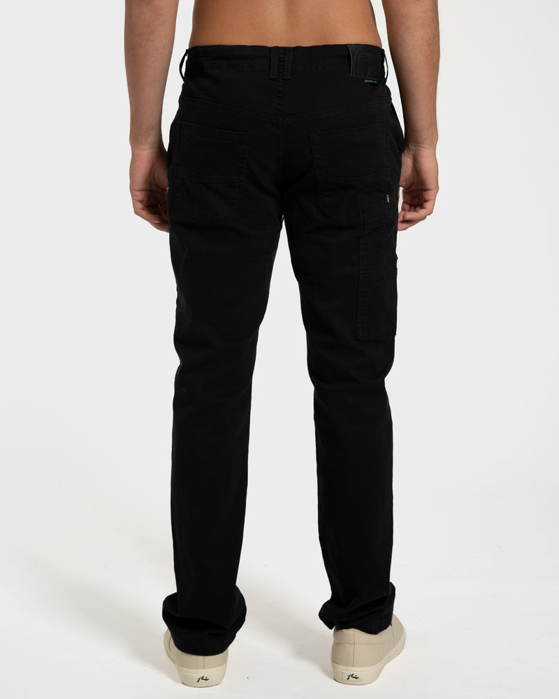 Calça Sarja Carpinteiro Rusty Preta