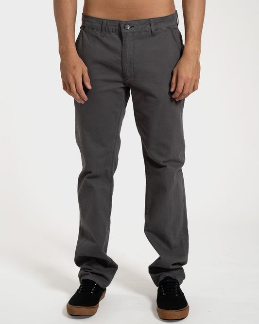 Calça Chino Rusty Cinza Masculina