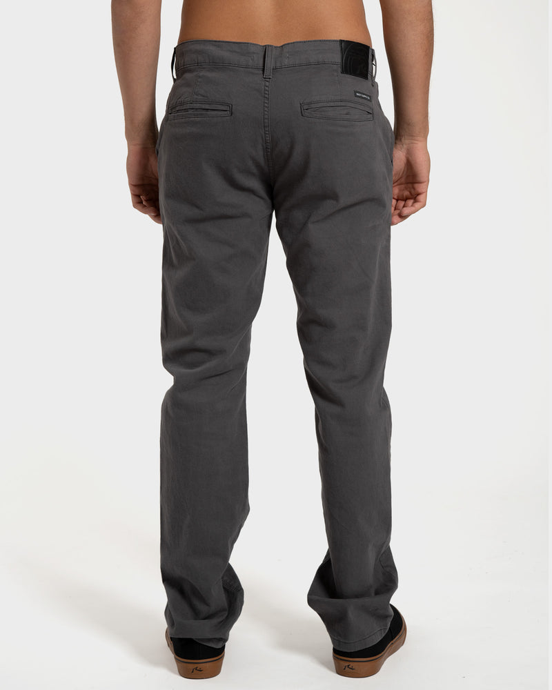 Calça Chino Rusty Cinza Masculina