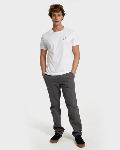 Calça Chino Rusty Cinza Masculina