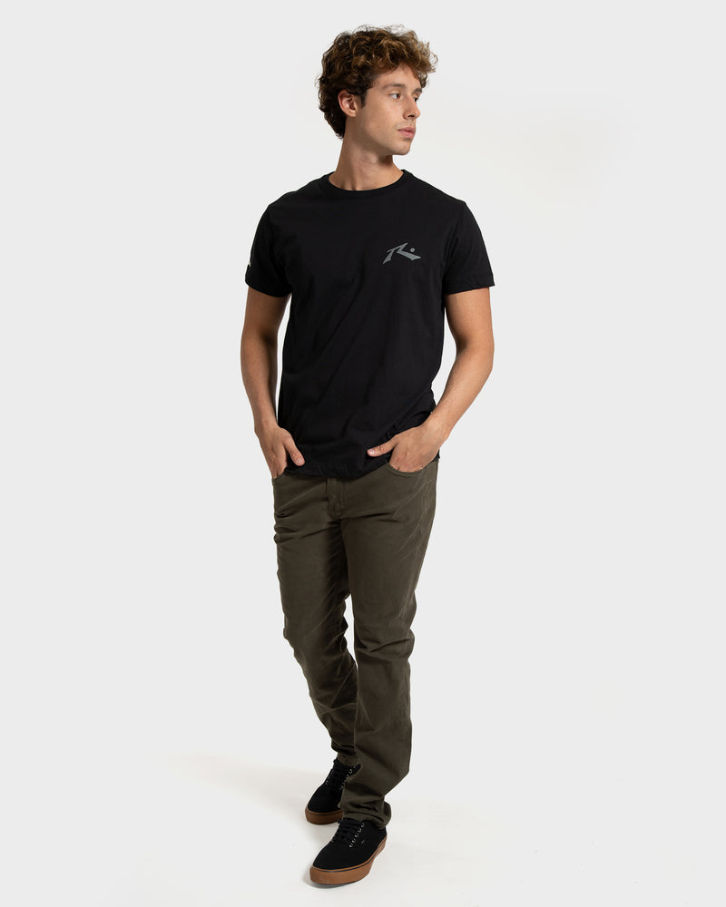 Calça Sarja 5 Pockets Rusty Verde Militar
