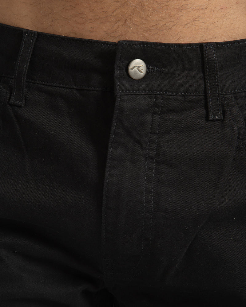 Calça Rusty Especial Whiped Preto