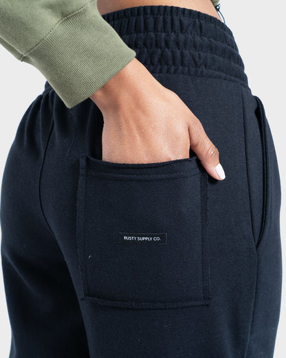 Calça Moletom Rusty Essential Preto