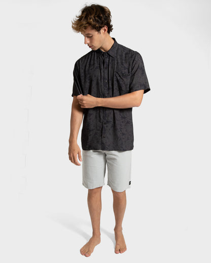 Camisa Artic Rusty Preta Floral