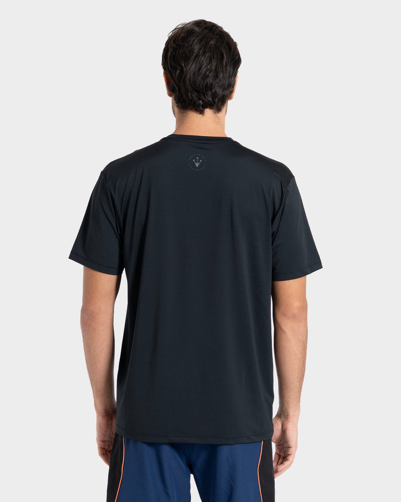 Camiseta Surf Preta Rusty Short Ride