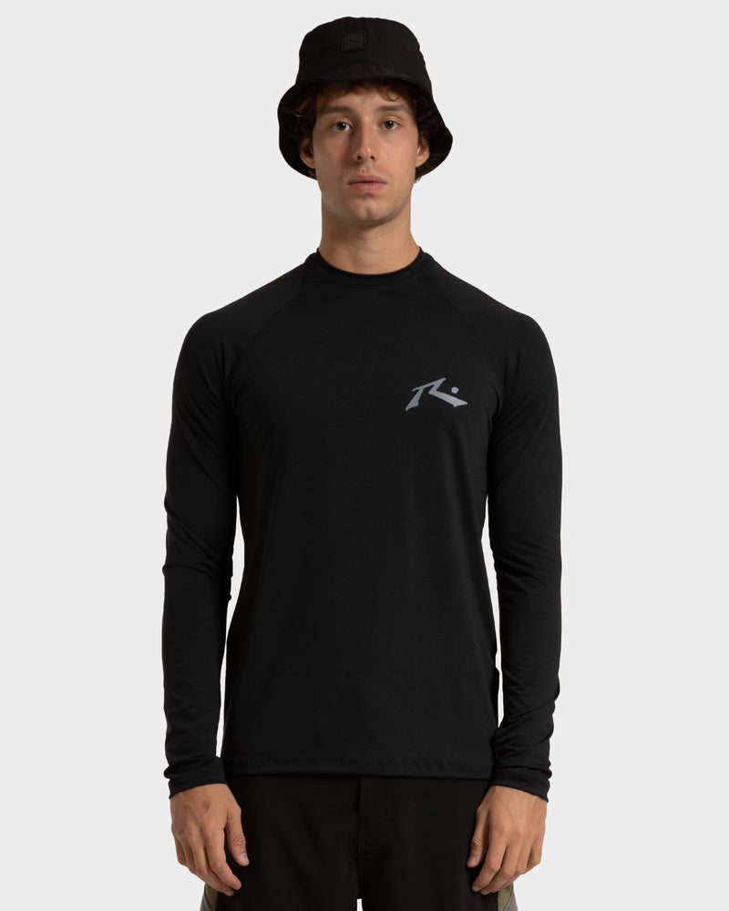 Lycra Manga Longa Rusty Long Ride Preta