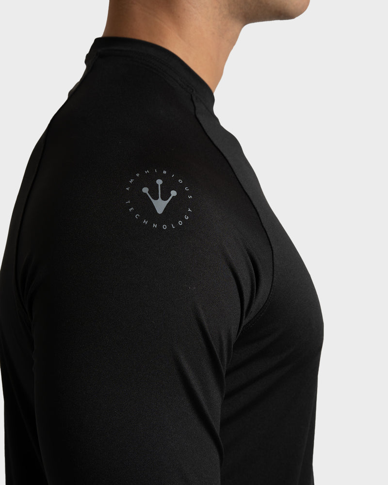 Lycra Manga Longa Rusty Long Ride Preta