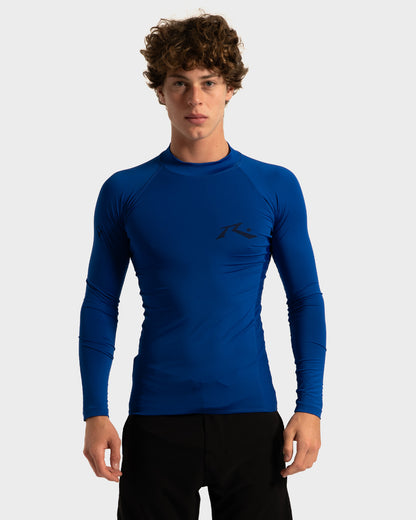 Lycra Rusty Long Surf  Azul Royal