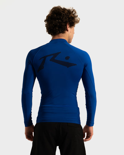 Lycra Rusty Long Surf  Azul Royal