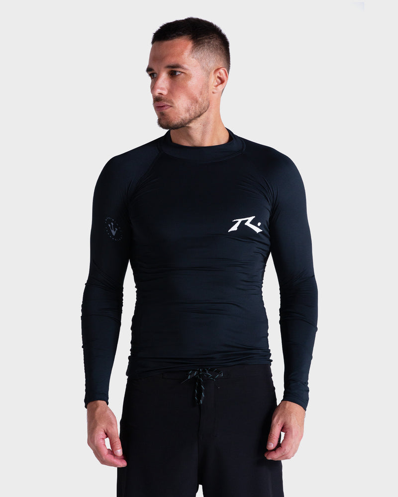 Lycra Rusty Long Surf Preto