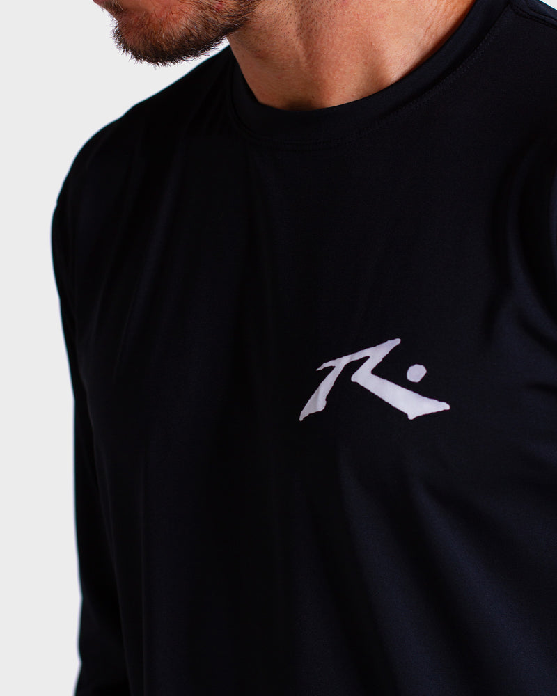 Lycra Rusty Long Surf Preto