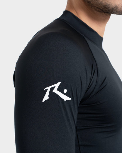 Camiseta Surf Preta Rusty Long Surf