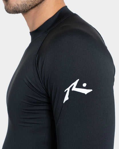 Camiseta Surf Preta Rusty Long Surf