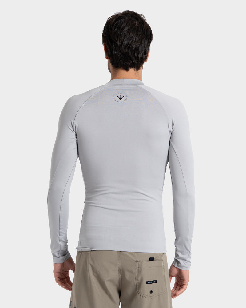 Camiseta Surf Cinza Claro Rusty Long Surf