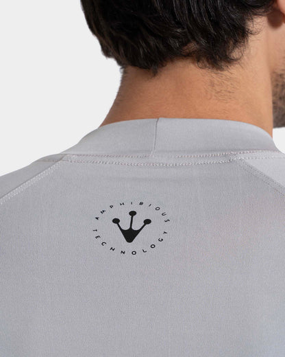 Camiseta Surf Cinza Claro Rusty Long Surf