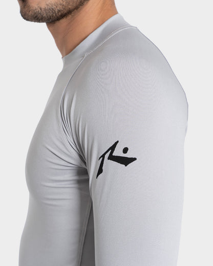 Camiseta Surf Cinza Claro Rusty Long Surf