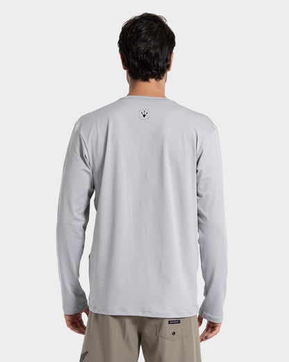 Camiseta Surf Cinza Claro Rusty Spice Ride