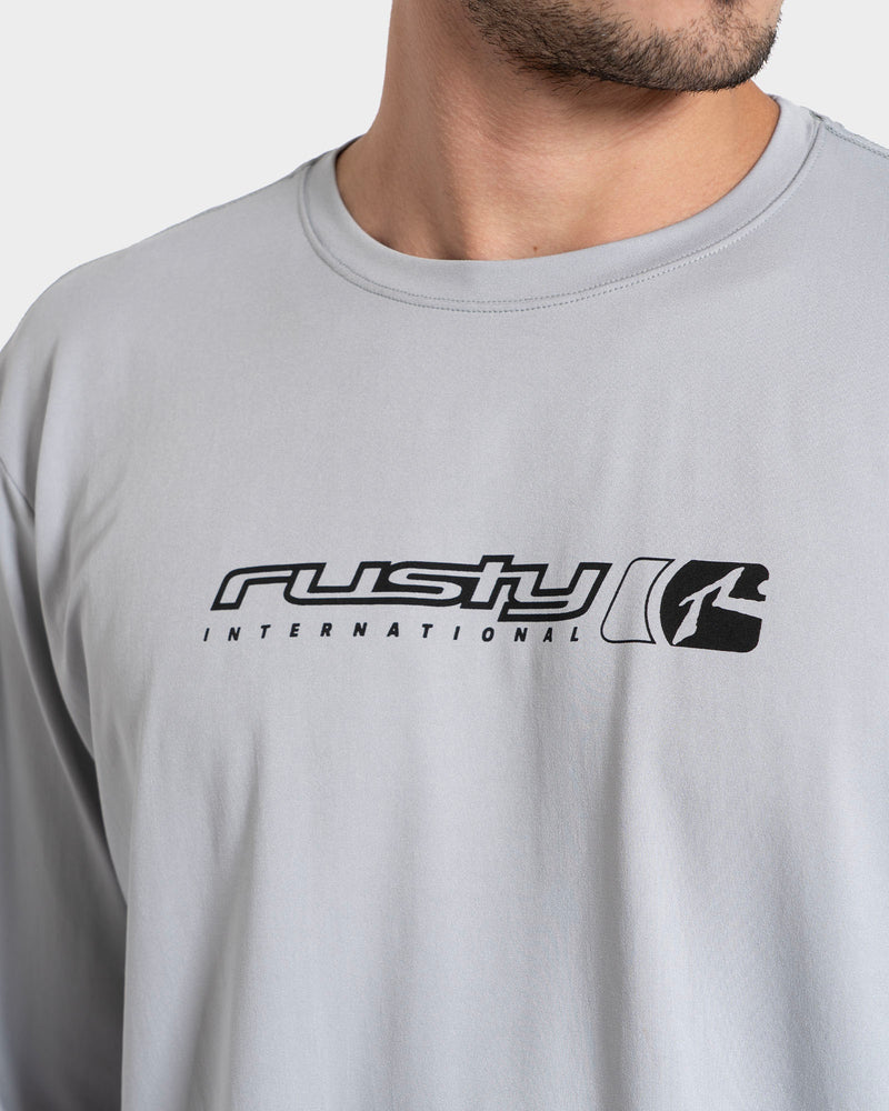 Camiseta Surf Cinza Claro Rusty Spice Ride