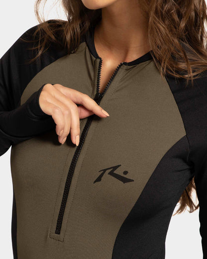 Maiô Surf Verde Rusty Cutting