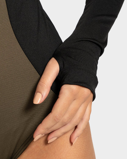 Maiô Surf Verde Rusty Cutting