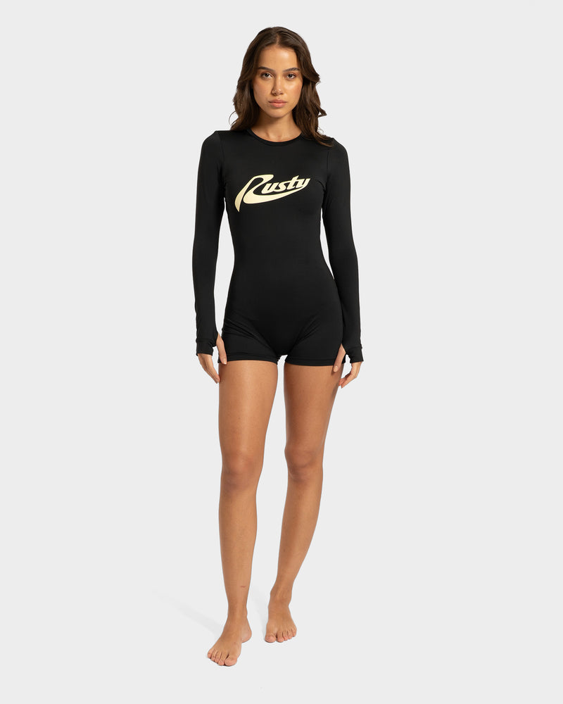 Maiô Surf Preto Rusty Basic Forever