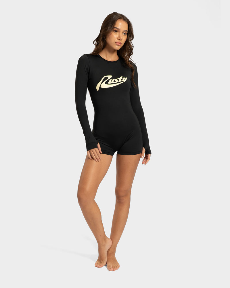Maiô Surf Preto Rusty Basic Forever
