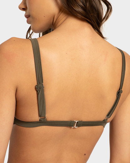 Biquíni Triângulo Verde Rusty Lovely