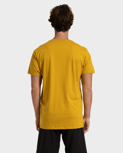 Camiseta Rusty Essential Amarela