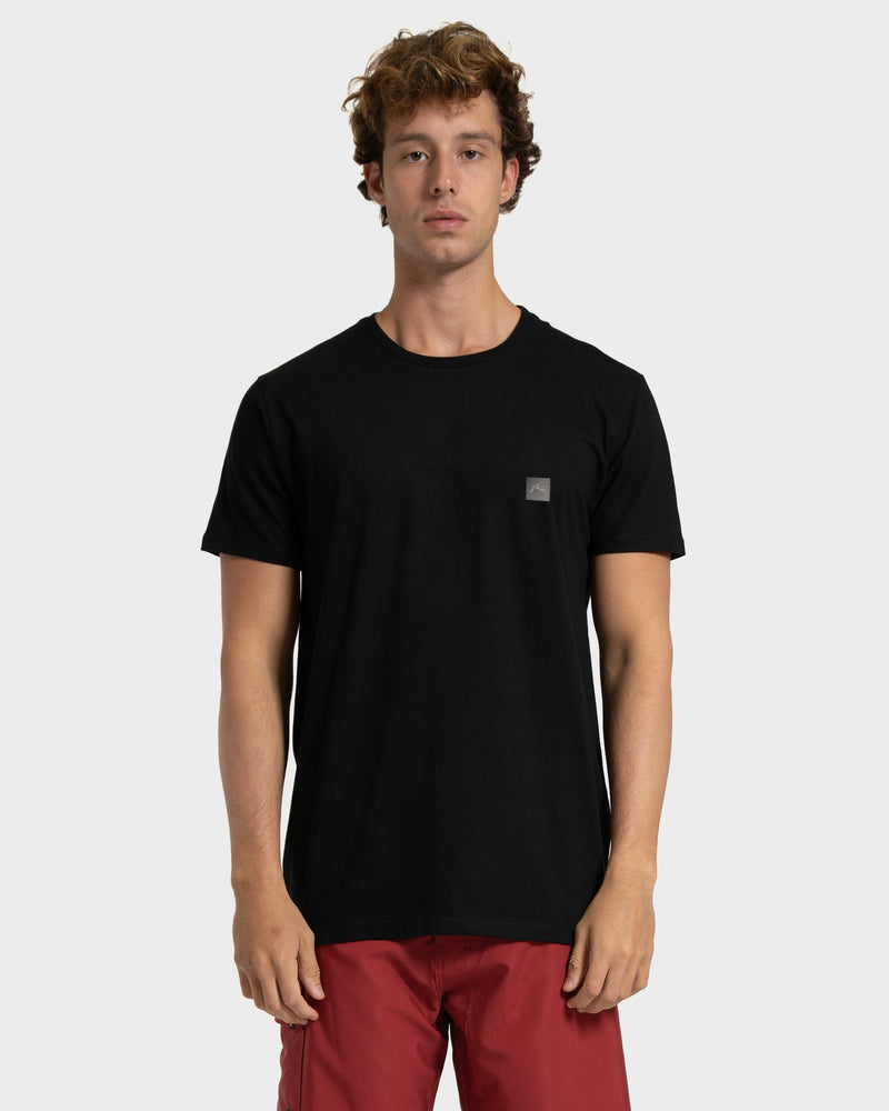 Camiseta Rusty Essential Preta
