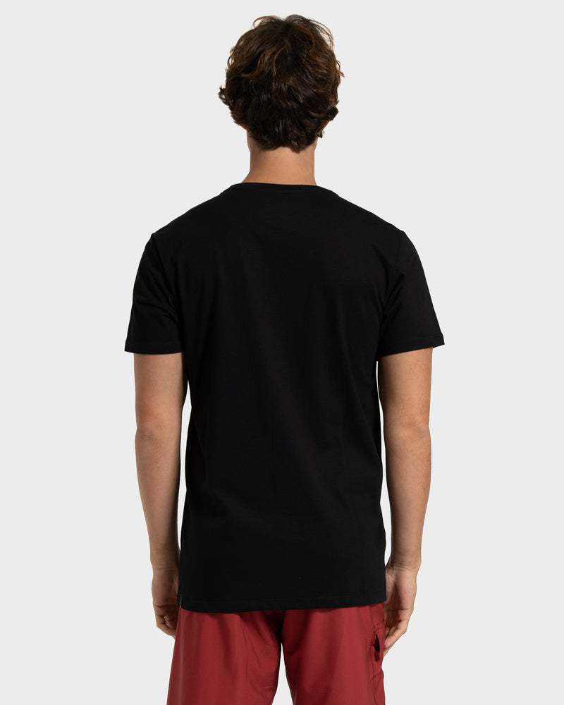 Camiseta Rusty Essential Preta