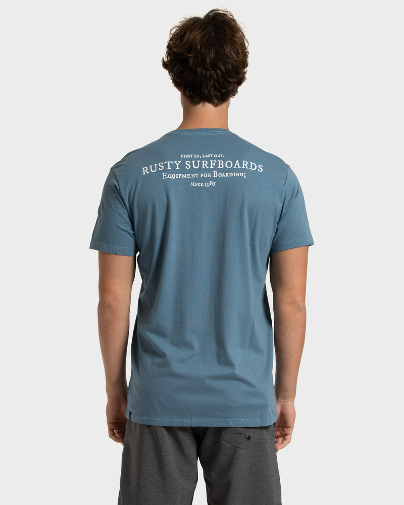Camiseta Rusty Gothic Azul