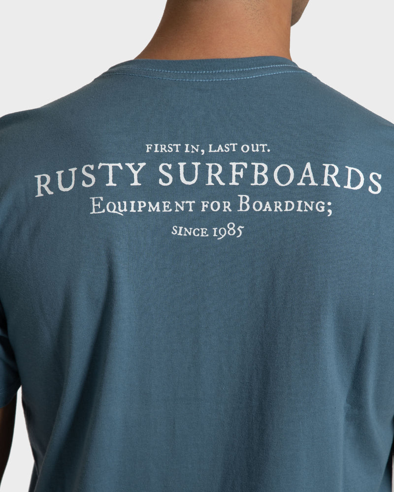 Camiseta Rusty Gothic Azul