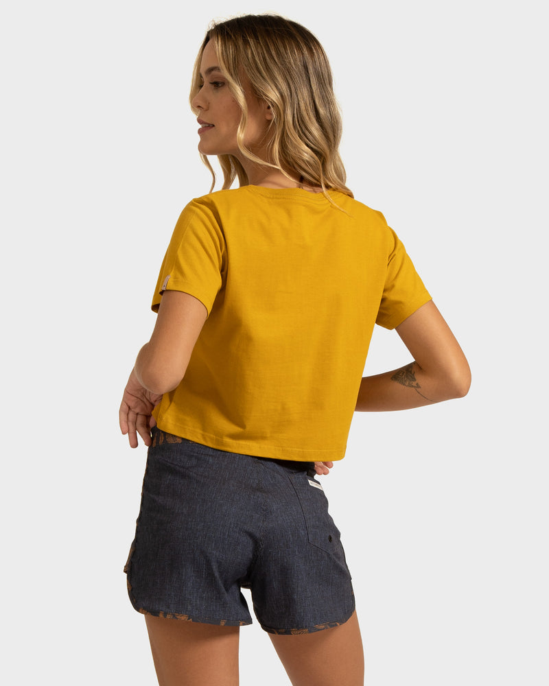 Camiseta Rusty Solar Amarela