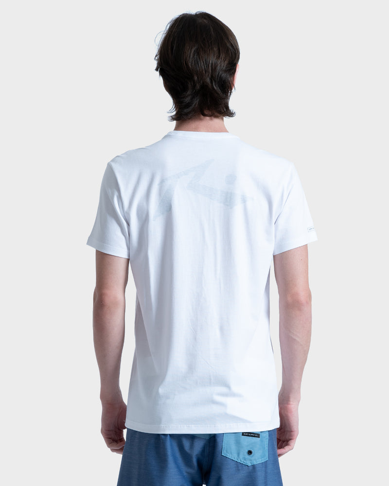 Camiseta Rusty Reverse Branca